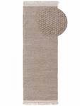 Tapis de couloir en laine Lana Beige - Fibres naturelles - 70 x 1 x 200 cm