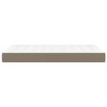 Taschenfederkern-Matratze 3015559-2 Taupe - Breite: 120 cm