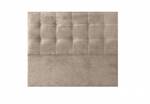 TÊTE DE LIT IRIS BEIGE TISSU 145 Beige - Profondeur : 145 cm