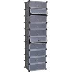 Schuh-Organizer 295264 Schwarz - Weiß