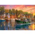 Davison Harbour D Sunset Puzzle