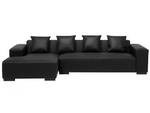 Ecksofa LUNGO Schwarz