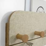 Wandgarderobe FHK16-MI Beige - Bambus - 55 x 19 x 3 cm