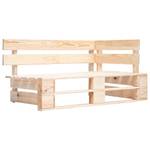 Paletten Ecksofa 3016504-6 Dunkelblau - Holz