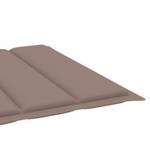 Sonnenliegen-Auflage 3005774-2 Taupe - Breite: 60 cm