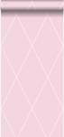 Tapete Karomuster 6614 Pink