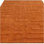 Tapis moderne pure laine tufté main ZEMA Orange - 200 x 290 cm