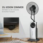 Standventilator 824-009 Schwarz - Kunststoff - 45 x 135 x 45 cm