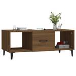 Couchtisch D863 Eiche Schwarzbraun Dekor