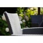 Gartenstuhl 3010359 (2er Set) Grau - Kunststoff - 60 x 89 x 62 cm