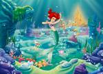 Poster Meerjungfrau die Arielle -