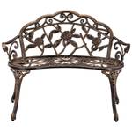 Banc de Jardin Monfalcone Bronze