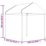 Gazebo avec toit 3028537 446 x 228 cm