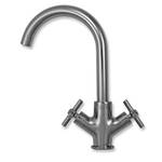 & Victoria Sink Tap Stainless Steel