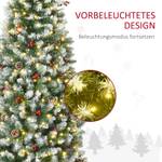 Künstlicher Weihnachtsbaum 830-380V92 Grün - Kunststoff - 65 x 180 x 65 cm