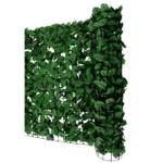 Brise-vue balcon N77 500x150cm feuille Vert foncé