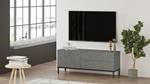 Meuble tv LUVIO RTV120 3D Gris