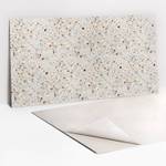 Selbstklebendes Wandpaneel Stein Beige - Kunststoff - 100 x 50 x 50 cm