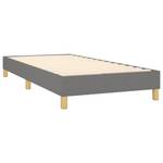 Boxspringbett 3017288-1 Dunkelgrau - 90 x 193 cm