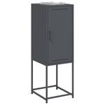 Highboard DE3319 Grau - Metall - 39 x 107 x 36 cm