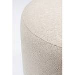 Tabouret Cherry II Beige - Textile - 37 x 44 x 37 cm