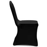 Housse de chaise(lot de 18) 3003531-1 Noir