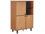 Sideboard PARAMOUNT Schwarz - Braun - Holzwerkstoff - 96 x 135 x 40 cm