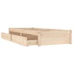 Bettgestell 3013833 Braun - Holz - 96 x 206 cm