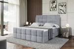 Boxspringbett BRUGO-Z Grau - Breite: 180 cm - H4