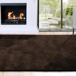 Shaggy-Teppich Prestige Braun - Kunststoff - 100 x 2 x 450 cm