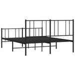 Bettgestell 3028911-4 Schwarz - 156 x 207 cm