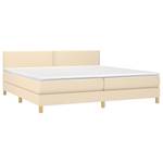 Boxspringbett 3017288-8 Creme - Breite: 200 cm