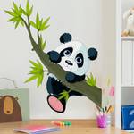 Wandtattoo - Kletternder Panda 90 x 105 cm