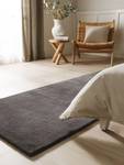 Tapis de couloir en laine Bent Anthracite - Gris - 80 x 250 cm