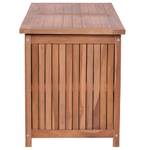 Garten-Aufbewahrungsbox Braun - Massivholz - Holzart/Dekor - 120 x 58 x 120 cm