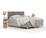 Boxspringbett Excelsior Taupe - Breite: 140 cm