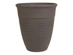 Outdoor Blumentopf KATALIMA Braun - Durchmesser: 43 cm - Kunststoff