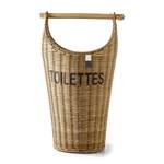 Toilettenpapierhalter Rustic Rattan Braun - Rattan - Holzart/Dekor - 23 x 56 x 33 cm