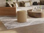 Sitzhocker CALDERA Beige - Naturfaser - 40 x 45 x 40 cm