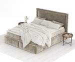 Boxspringbett Sundown Beige - Breite: 160 cm