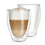 Milano 2x250ml Kaffeegläser doppelwandig 10 x 19 cm