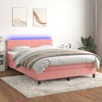 Boxspringbett 3017268-2 Pink - 144 x 203 cm