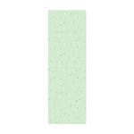 Bunte Pastelldreiecke auf Grün 80 x 240 cm
