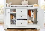 Zimmer Emilia extrabreit Regal 3-tlg. Weiß - Holzwerkstoff - 1 x 1 x 1 cm