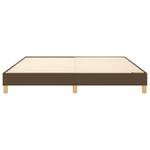 Bettgestell 3016026 Braun - Holzwerkstoff - Massivholz - Holzart/Dekor - 160 x 25 x 203 cm