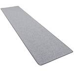 Velour Läufer Teppich Strong Silber - Silber / Grau - Silbergrau - 80 x 200 cm