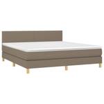 Boxspringbett 3017288-4 Taupe - Breite: 180 cm