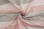 Streifen Vorhang pink-grau-braun