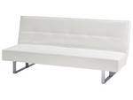 3-Sitzer Sofa DERBY Silber - Weiß