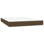 Boxspringbett 3017265-3 Dunkelbraun - 144 x 203 cm